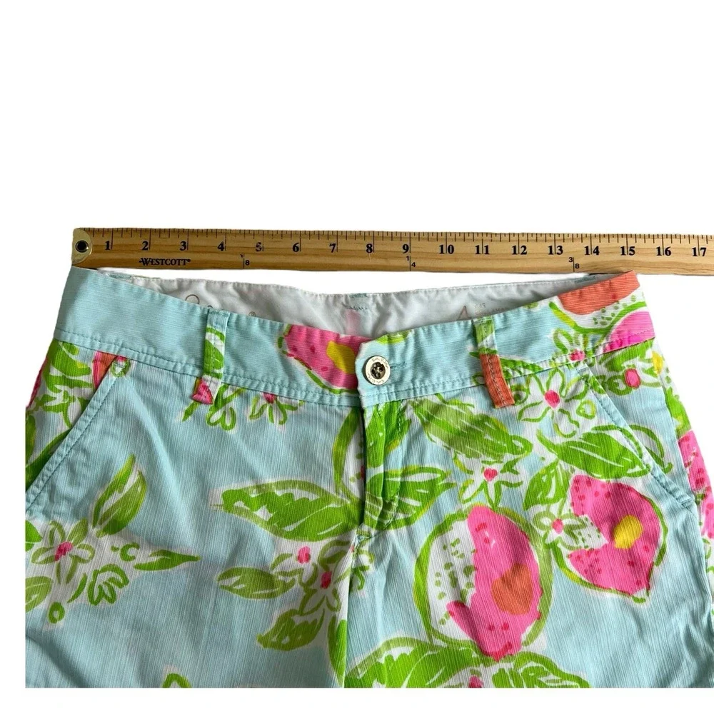 Lilly Pulitzer‎ Womens 4 Callahan Short Its Always Summer Somewhere Print